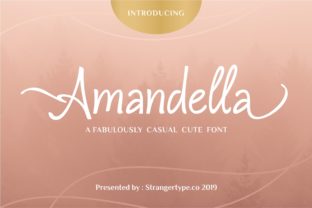 Amandella: The Font That Elevates Your Brand’s Visual Story
