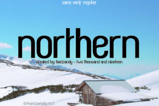 Arnorth: A Dynamic Sans Serif Font for Editorial Design
