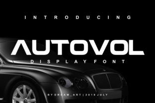 Autovol: A Bold Sans Serif Font for Modern Campaigns