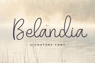 Belandia: A Script Handwritten Font That Breathes Life into Your Creative Projects