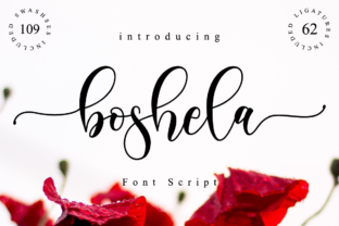 Boshela Script: A Classy Script Font for Modern Branding