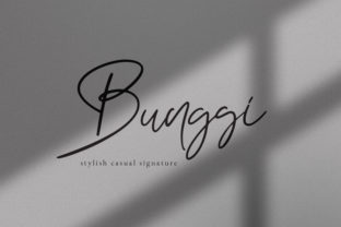 Bunggi Signature: The Script Font That Elevates Brand Storytelling