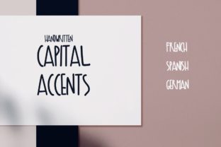Capital Accents: A Font That Elevates Every Handmade Project