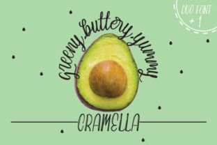 Cramella Duo: A Script Handwritten Font for Creative Product Design