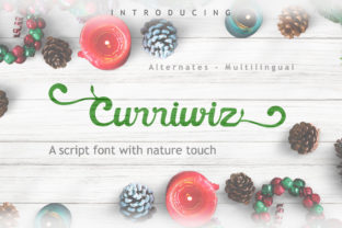 Curriwiz: A Beautiful Script Font for Creative Projects