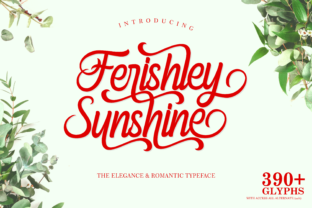 Ferishley Sunshine: A Script Font for Elegance and Branding