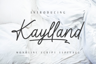 Kaylland: A Script Handwritten Font That Elevates Your Creative Projects