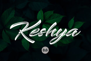 Keshya: A Script Handwritten Font That Elevates Your Creative Projects