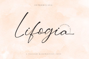 Lifogia: A Script Font That Elevates Branding with Modern Elegance