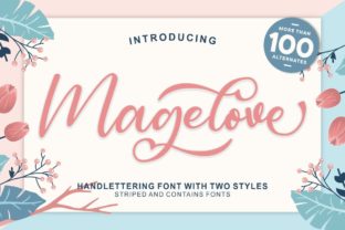 Magelove: A Handwritten Font for Editorial Expression
