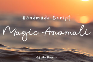 Magic Anomali: A Classy Script Handwritten Font