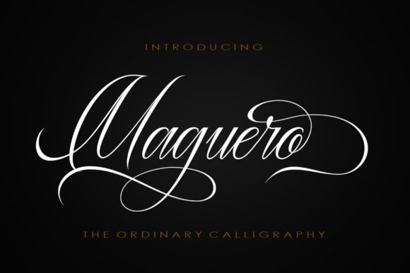 Maguero Script: The Font That Elevates Your Campaigns