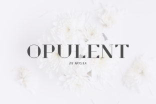 Opulent Serif Font: A Timeless Choice for Editorial Design