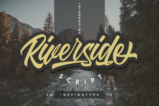 Riverside: A Script Handwritten Font for Editorial Expression