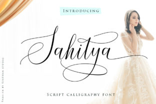 Sahitya: A Bold Script Font for Digital Branding and Web Design