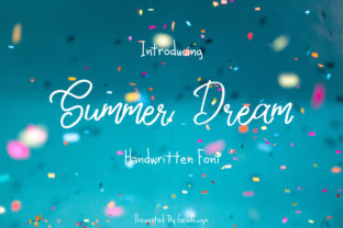 Summer Dream: A Script Handwritten Font for Creative Campaigns