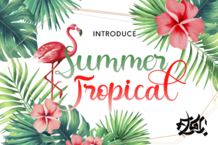 Summer Tropical: A Vibrant Script Font for Dynamic Digital Campaigns