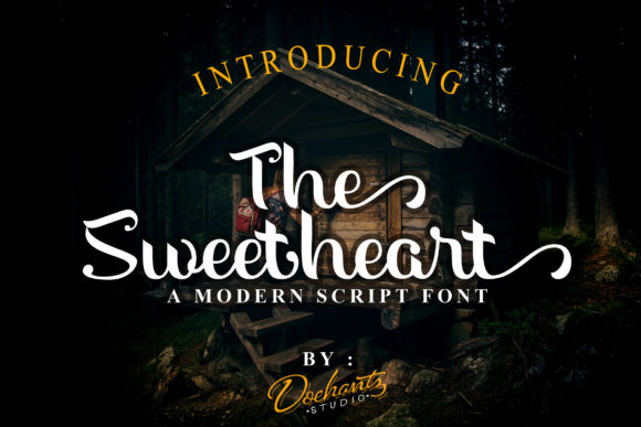 The Sweetheart: A Script Font That Elevates Branding with Elegance