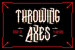 Throwing Axes: The Font That Cuts Through the Noise