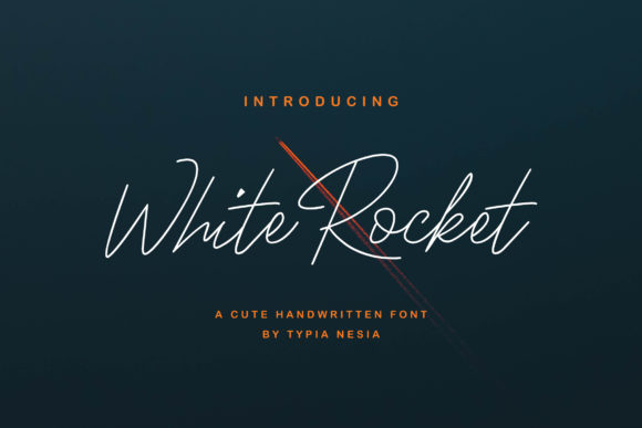 White Rocket: The Font That Elevates Your Brand’s Visual Story